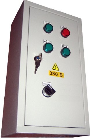 Щит управления противопожарным вентилятором и клапаном AIRS ЩУВК-П-380-0,75