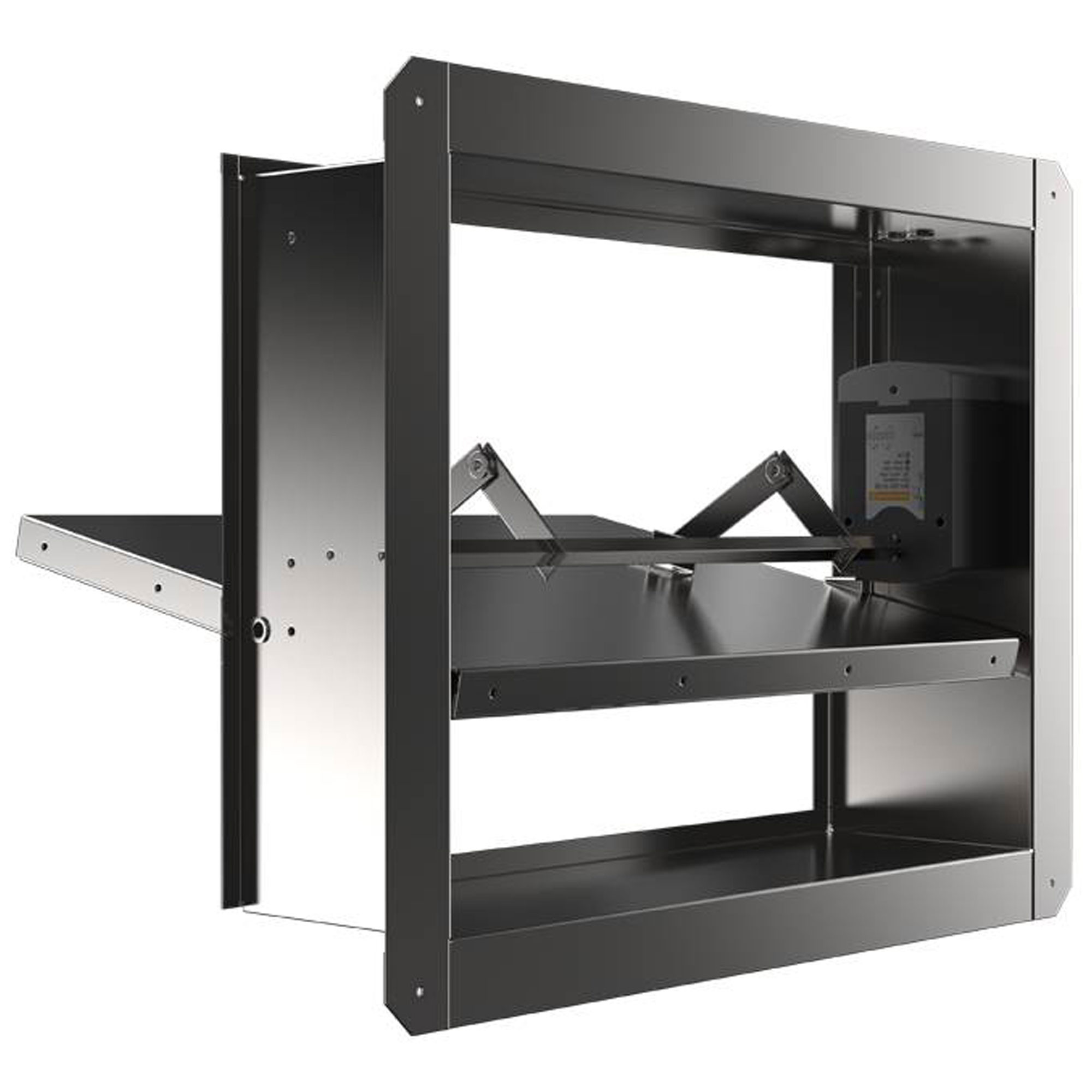 Клапан противопожарный SHUFT SHSD-120-O-2000_1300-EM230-F1-IN-0-0, 2000×1300 мм, EI 120